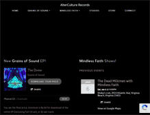 Tablet Screenshot of alterculture.com